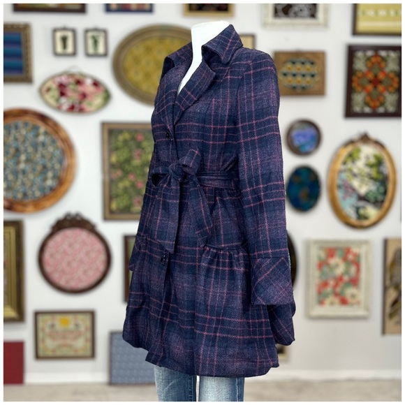 2007 Anthro “Bubbletweed Coat” by Sarah Berman - Picture 9 of 15